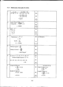 2012 KCSE MATHS P1 And P2 Alt B Marking Schemes | Enhanced Education Group